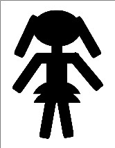 Kuferek-wc torebka na psie odchody kącik relaksu dziewczynka